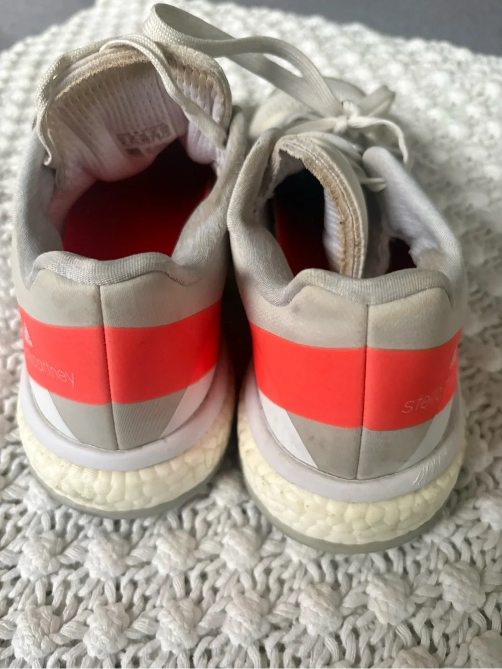 Adidas Stella McCartney Women Barricade Tennis Boost Shoes 8 - Picture 6 of 7
